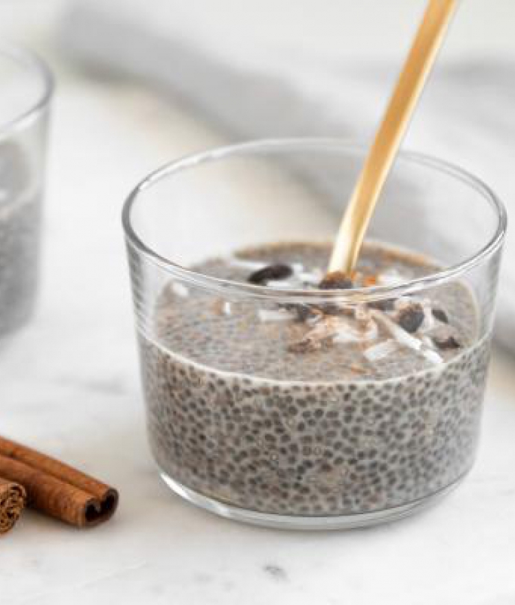 Chai Latte Chia Seed Pudding From Real+Vibrant