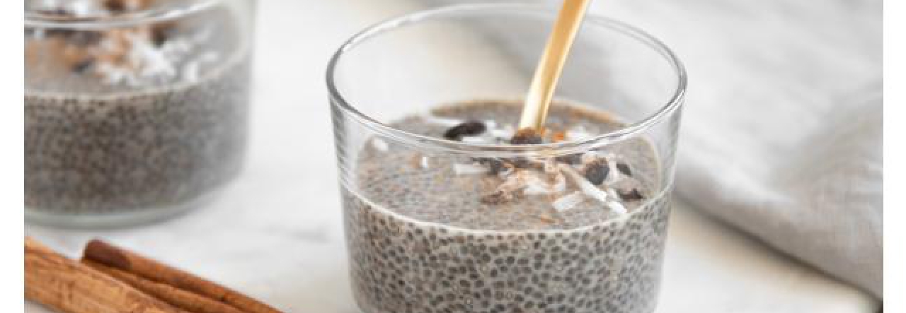 Chai Latte Chia Seed Pudding From Real+Vibrant