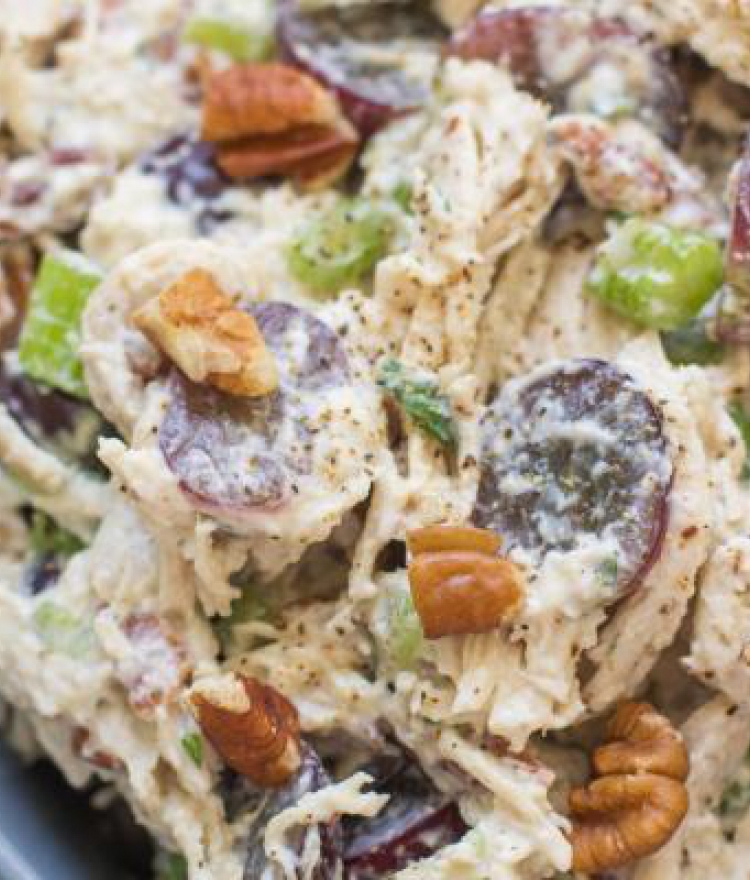 Greek Yogurt Chicken Salad From The Clean Eating Couple 
