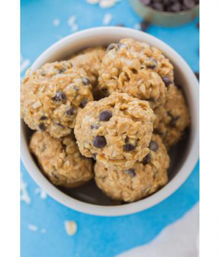 Peanut Butter Coconut Chocolate Bites From The Clean Eating Couple